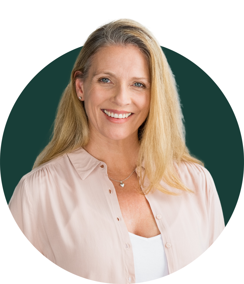 Woman smiling confidently showing healthy teeth after dental treatment at Loudoun Family & Cosmetic Dentistry in Leesburg, VA